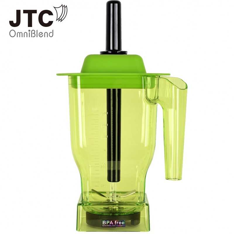 Чаша для блендера JTC. 1.5 літра з ножами. зелена (Бісфенол відсутній)