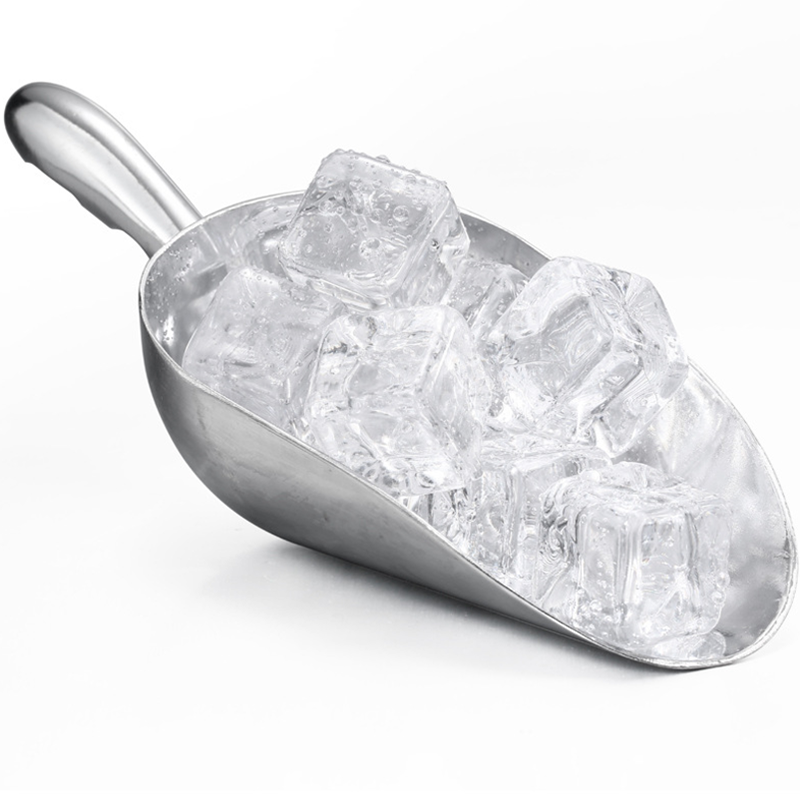 Совок алюмінієвий для сипучих і льоду 340 гр. 220 мм